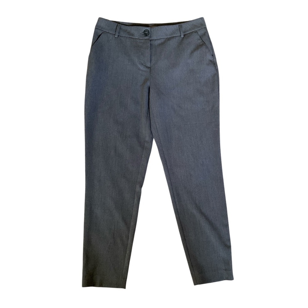 Maurices Dress Pants Tapered Leg Gray Womens Size 7/8